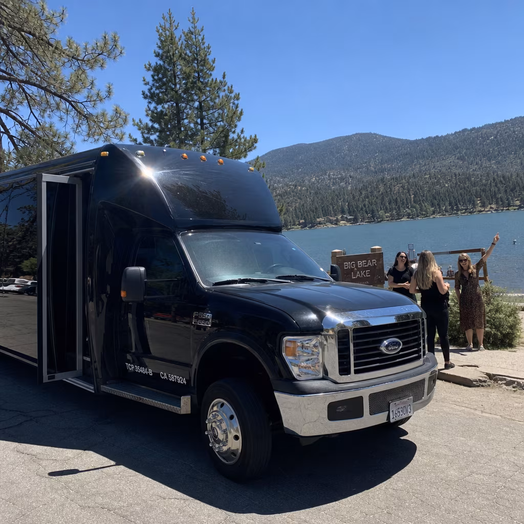 Rent a Bus to Big Bear Lake