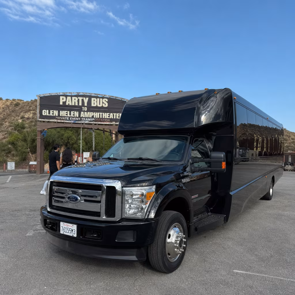 Rent a Bus to Glen Helen Amphitheater