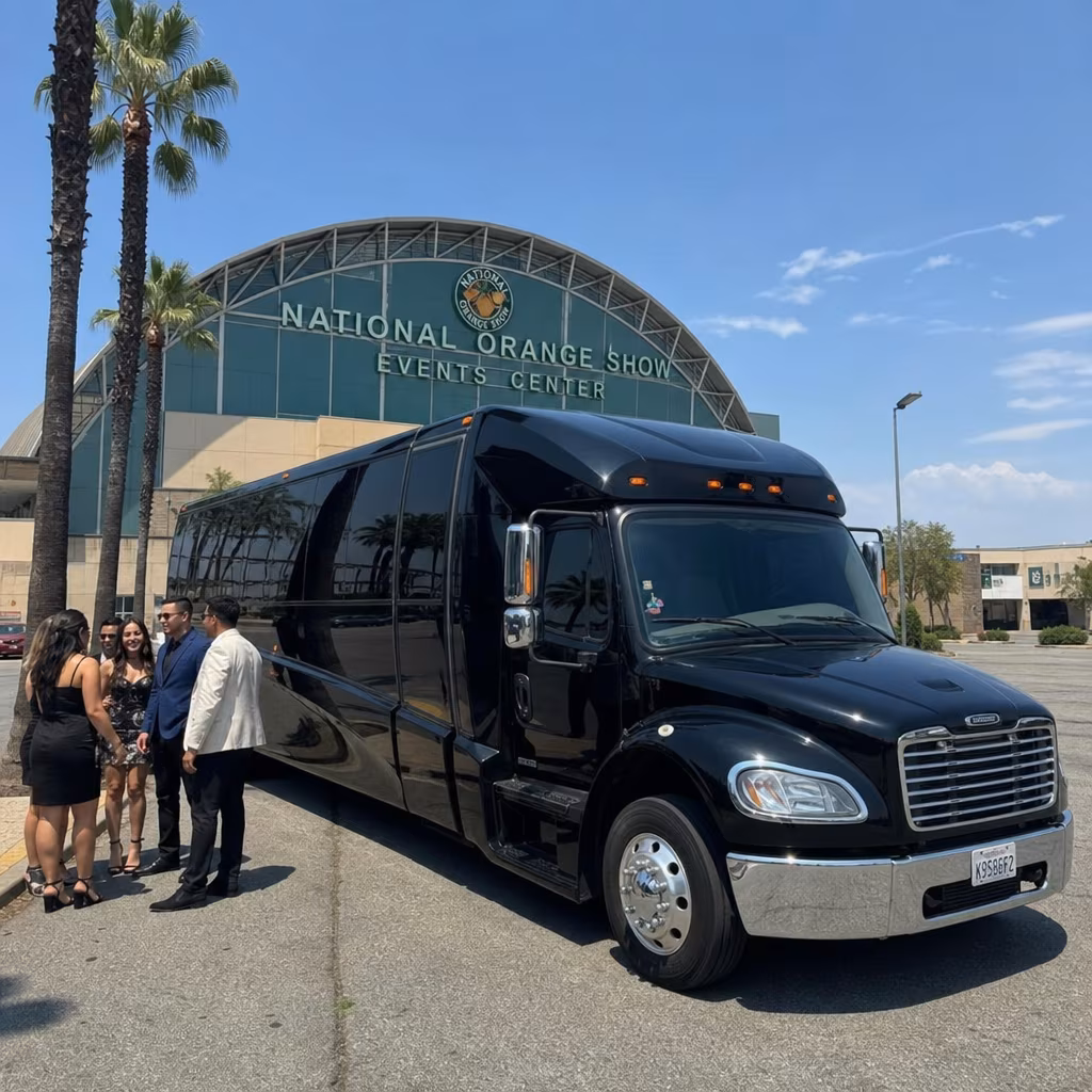 Rent a Bus to National Orange Show Events Center