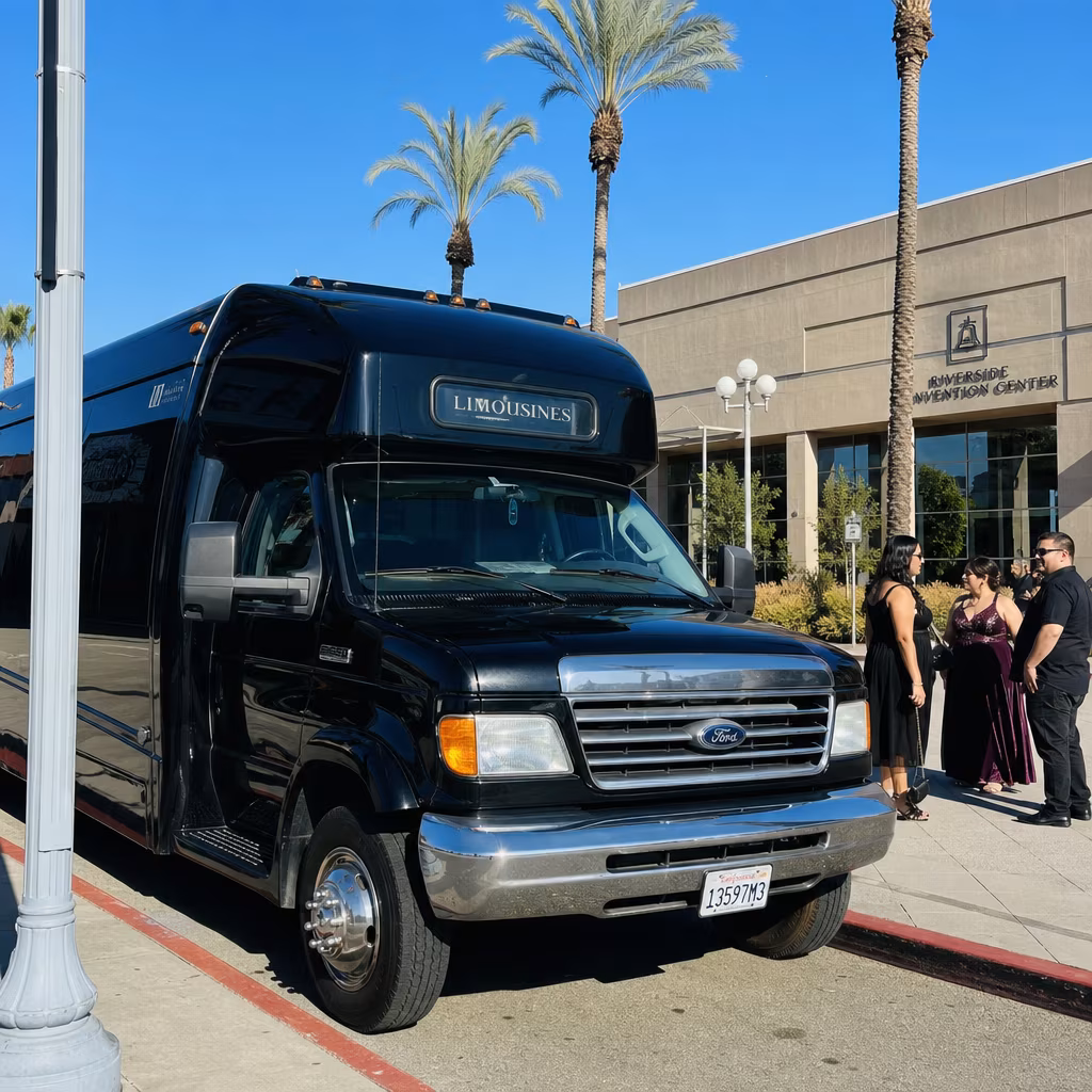 Rent a Bus to Riverside Convention Center