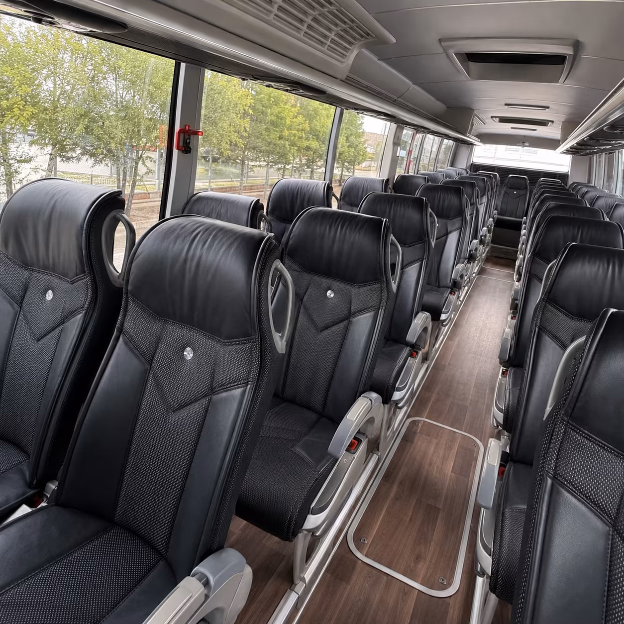 Fontana Airport Shuttle & Transportation party bus interior