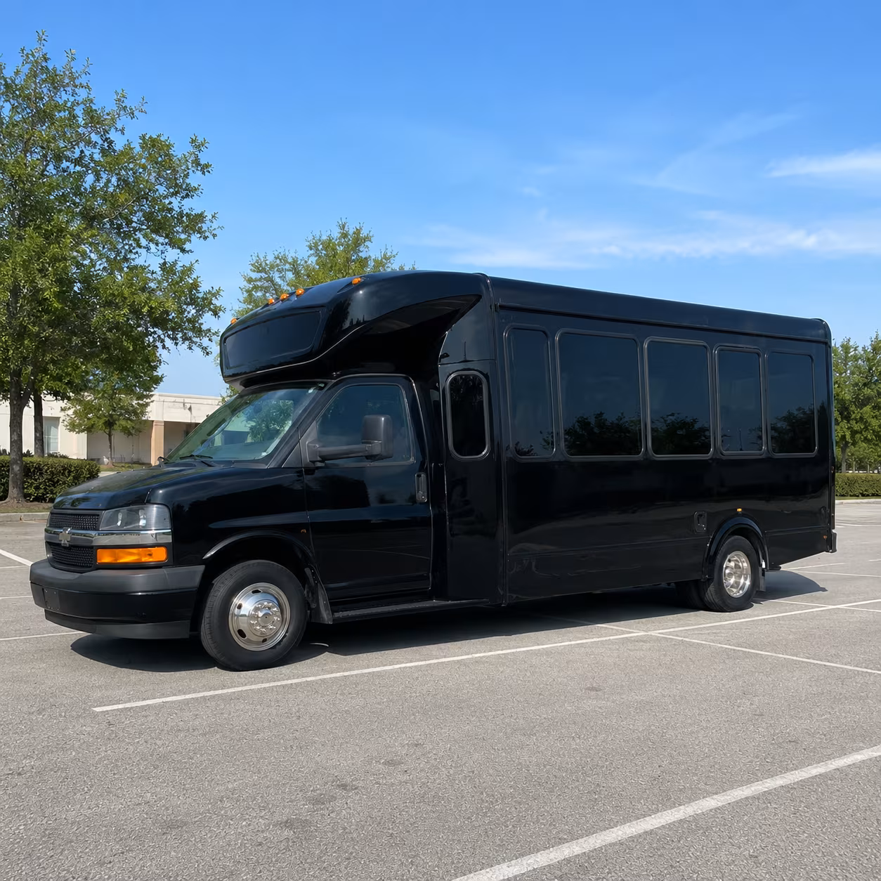 Fontana Bachelor & Bachelorette Transportation party bus exterior