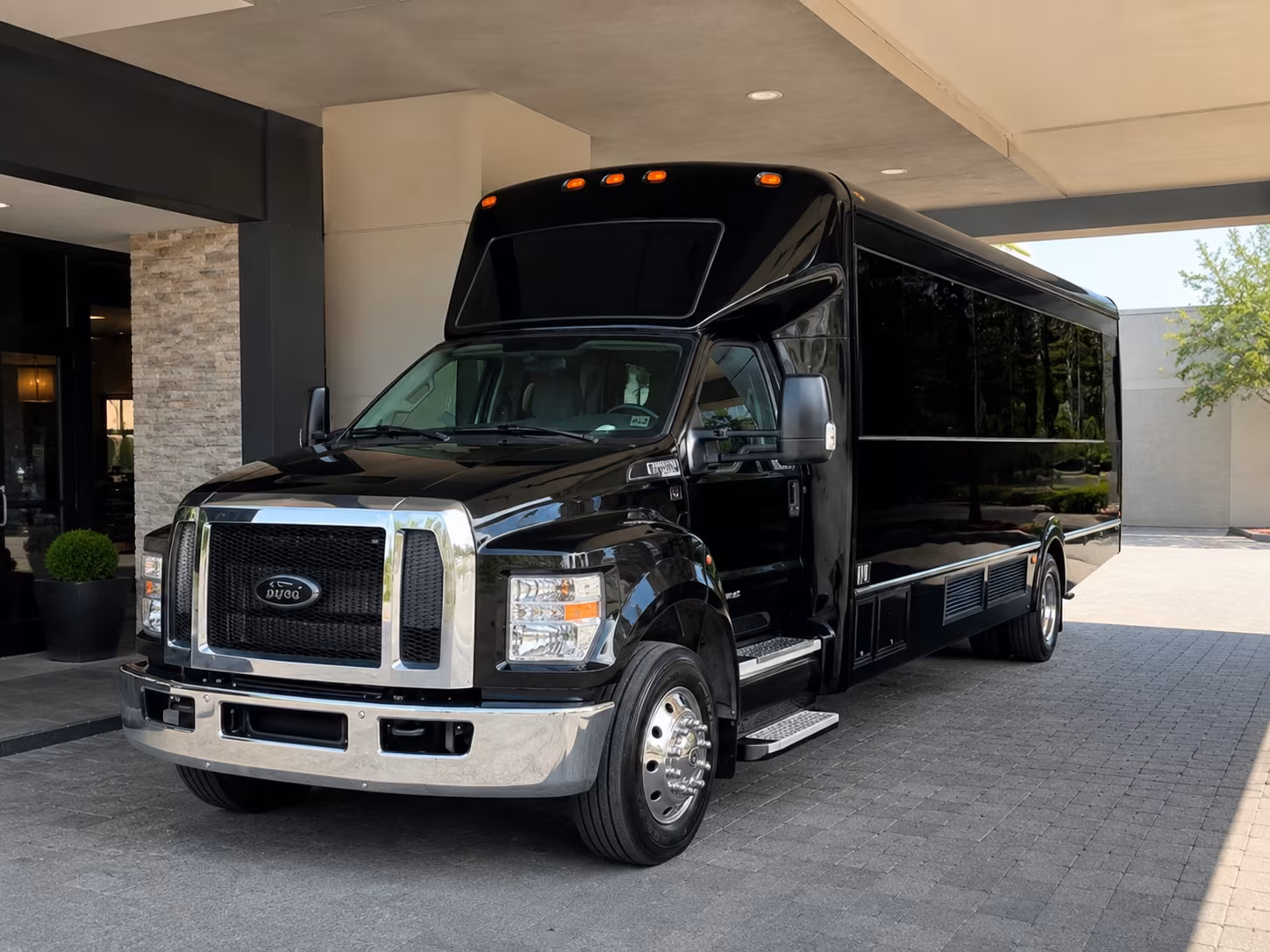 Fontana Prom & Homecoming Transportation onboard seating