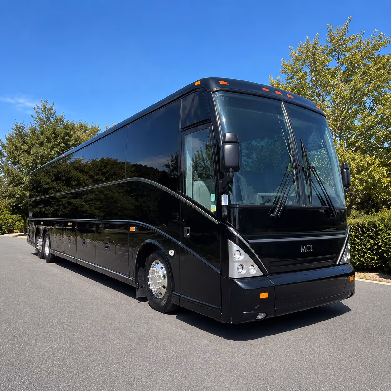 Fontana School Event Transportation party bus interior