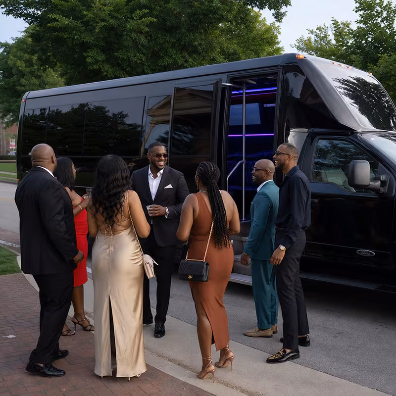 Fontana Private Event Transportation fleet vehicle