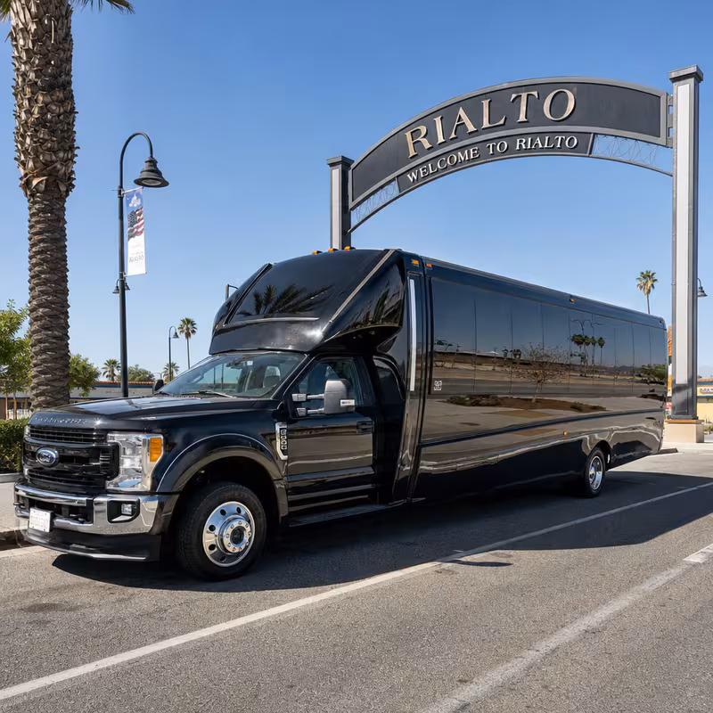 Rialto Party Bus Rental