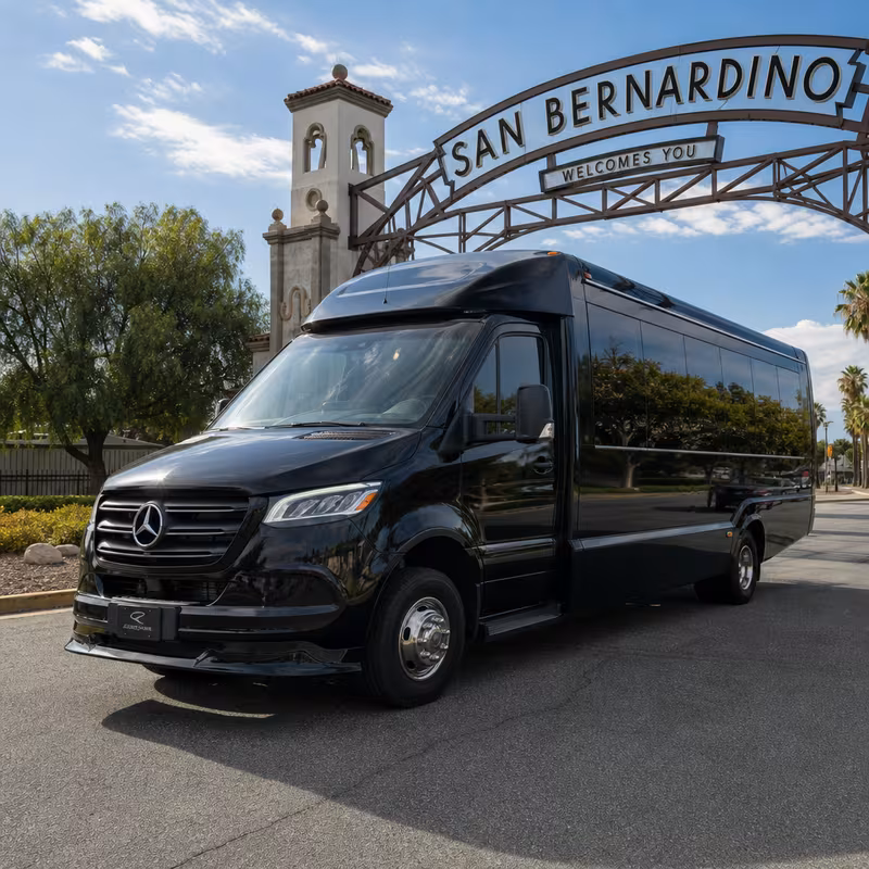 San Bernardino Party Bus Rental